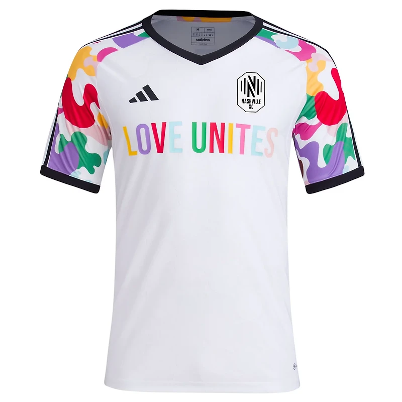 adidas Nashville SC 2023 Pride Pre-Match Top