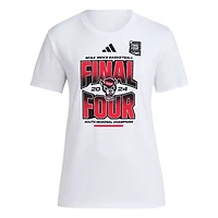 adidas NC State Wolfpack 2024 NCAA Men's Basketball Tournament March Madness Final Four Locker Room T-Shirt