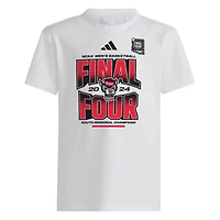 adidas NC State Wolfpack 2024 NCAA Men's Basketball Tournament March Madness Final Four T-Shirt