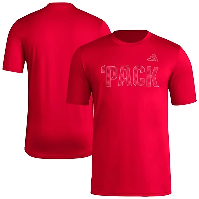 adidas NC State Wolfpack Locker Local Impression AEROREADY T-Shirt