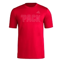 adidas NC State Wolfpack Locker Local Impression AEROREADY T-Shirt