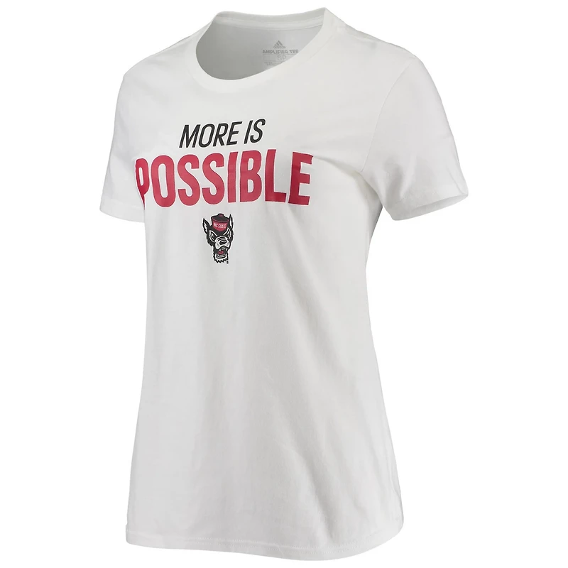 adidas NC State Wolfpack More Is Possible T-Shirt