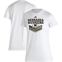 adidas Nebraska Huskers Military Appreciation AEROREADY T-Shirt