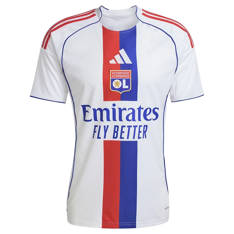 adidas Olympique Lyonnais 2025 26 Home Replica Jersey