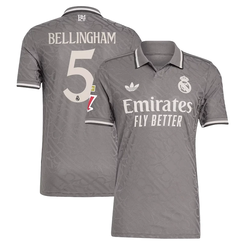 adidas Originals Jude Bellingham Real Madrid 2024 25 Third Authentic Player Jersey