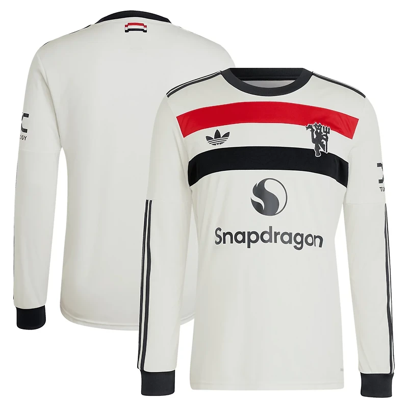 adidas Originals Manchester United 2024/25 Third Replica Long Sleeve Jersey