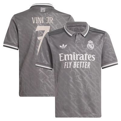 adidas Originals Vini Jr Real Madrid 2024 25 Third Replica Player Jersey