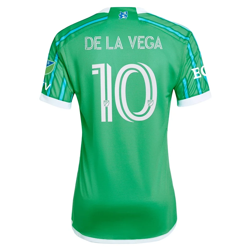 adidas Pedro de la Vega Seattle Sounders FC 2024 The Anniversary Kit Authentic Player Jersey