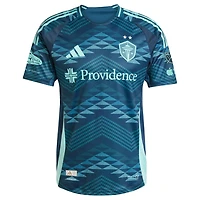 adidas Pedro de la Vega Seattle Sounders FC 2025 The Salish Sea Kit Authentic Player Jersey