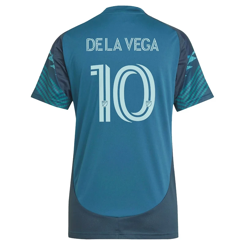 adidas Pedro de la Vega Seattle Sounders FC 2025 The Salish Sea Kit Replica Player Jersey