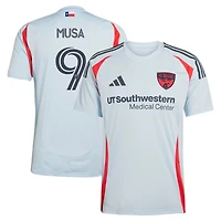 adidas Petar Musa Light FC Dallas 2025 The Inferno Kit Replica Player Jersey