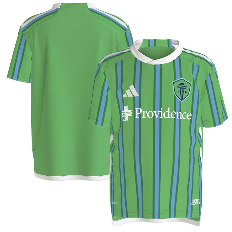 adidas Rave Seattle Sounders FC 2024 AEROREADY Team Jersey