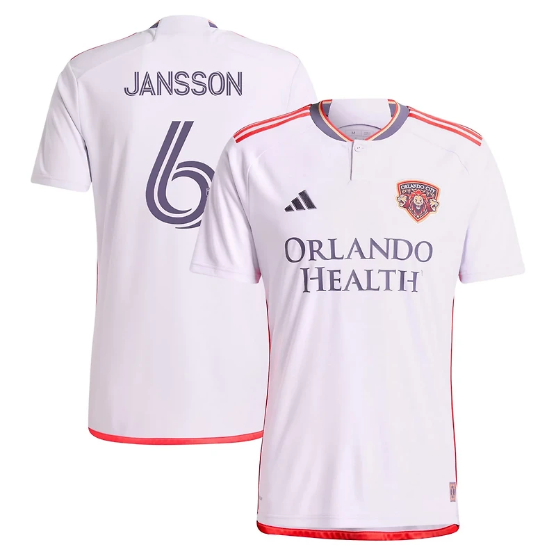adidas Robin Jansson Orlando City SC 2024 Legacy Kit Replica Player Jersey
