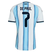 adidas Rodrigo De Paul Argentina National Team 2026 Home Authentic Jersey