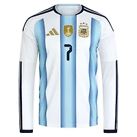 adidas Rodrigo De Paul Argentina National Team 2026 Home Replica Long Sleeve Jersey