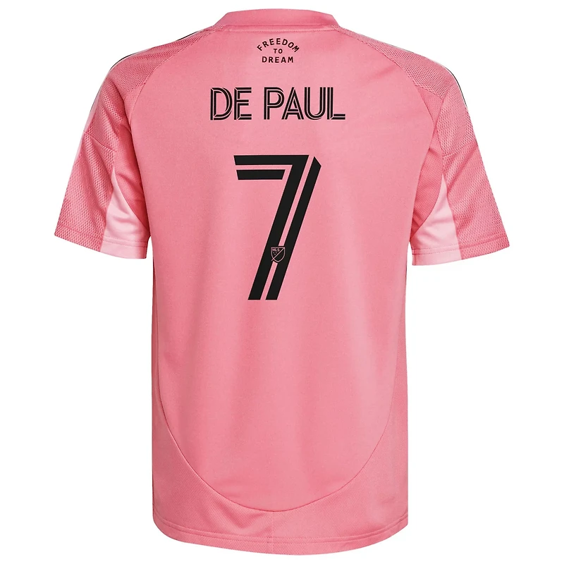 adidas Rodrigo De Paul Light Inter Miami CF 2025 Euforia Replica Player Jersey