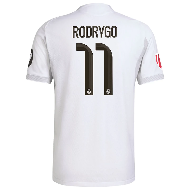 adidas Rodrygo Real Madrid 2025 26 Home Authentic Jersey