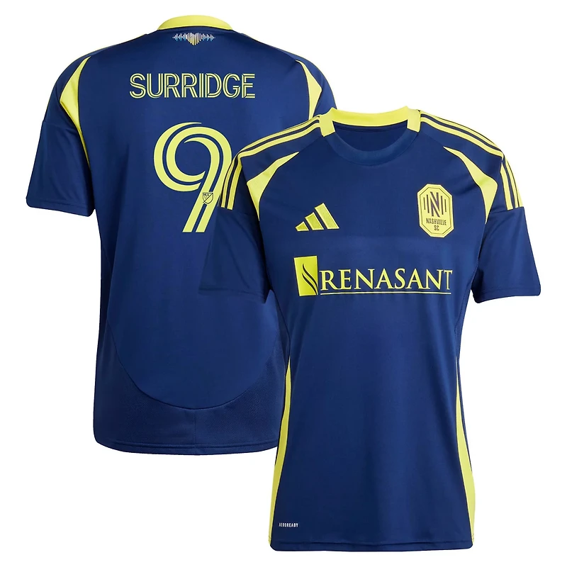 adidas Sam Surridge Nashville SC 2025 The Heart of Kit Replica Player Jersey