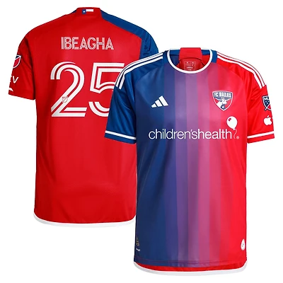 adidas Sebastien Ibeagha FC Dallas 2024 After Burner Authentic Player Jersey