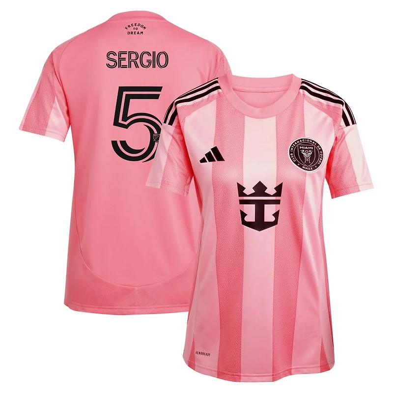 adidas Sergio Busquets Light Inter Miami CF 2025 Euforia Replica Player Jersey