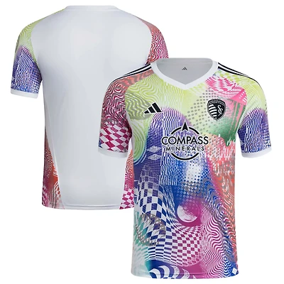 adidas Sporting Kansas City 2025 Pride Pre-Match Top