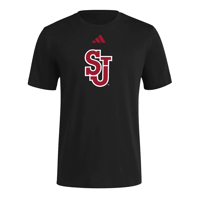 adidas St John's Red Storm Logo T-Shirt