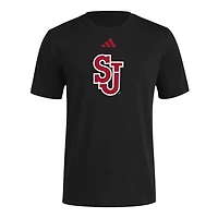 adidas St John's Red Storm Logo T-Shirt