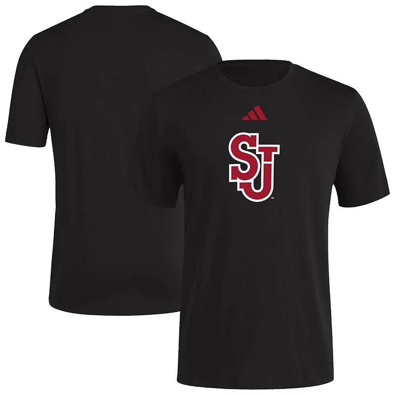 adidas St John's Red Storm Logo T-Shirt