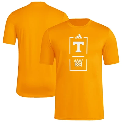 adidas Tennessee Volunteers On-Court Pregame T-Shirt