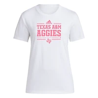 adidas Texas AM Aggies 2024 Breast Cancer Awareness Pregame T-Shirt