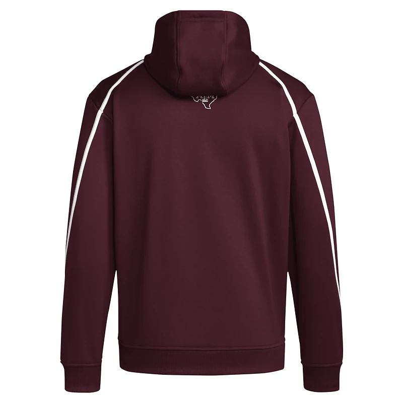 adidas Texas AM Aggies 2024 Sideline Travel Pullover Hoodie