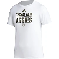 adidas Texas AM Aggies AEROREADY Military Appreciation Pregame T-Shirt