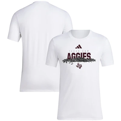 adidas Texas AM Aggies Baseball Sunflower Seeds T-Shirt