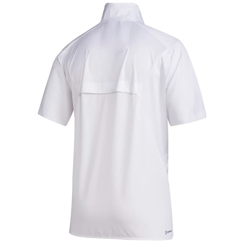 adidas Texas AM Aggies Ol' Sarge Sideline Short Sleeve Quarter-Zip Pullover Top