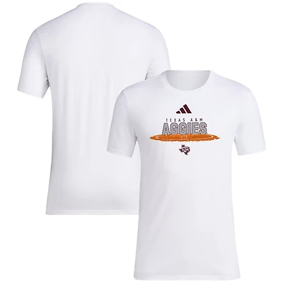 adidas Texas AM Aggies Softball Pitcher's Circle T-Shirt