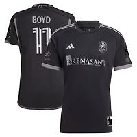 adidas Tyler Boyd Nashville SC 2024 Man Kit Authentic Player Jersey