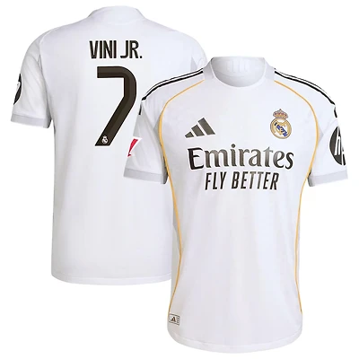 adidas Vini Jr Real Madrid 2025 26 Home Authentic Jersey