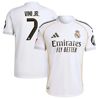 adidas Vini Jr Real Madrid 2025 26 Home Authentic Jersey
