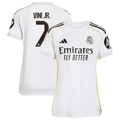 adidas Vini Jr Real Madrid 2025 26 Home Replica Jersey