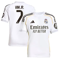 adidas Vini Jr Real Madrid 2025 26 Home Replica Jersey