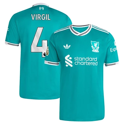 adidas Virgil van Dijk Liverpool 2025 26 Third Authentic Player Jersey
