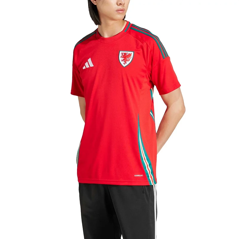 adidas Wales National Team 2024 Home Replica Jersey