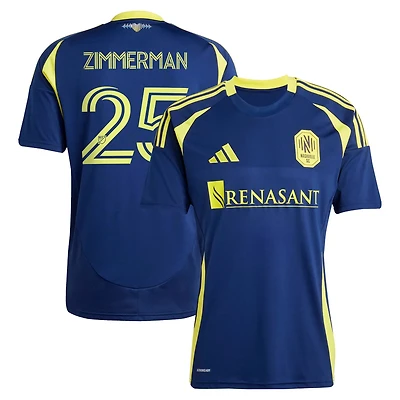adidas Walker Zimmerman Nashville SC 2025 The Heart of Kit Replica Player Jersey
