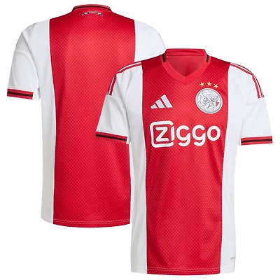 adidas White Ajax 2025 26 Home Replica Jersey