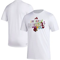 adidas x Rich Mnisi Pride Collection Louisville Cardinals Pregame AEROREADY T-Shirt