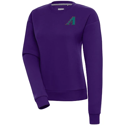 Antigua Arizona Diamondbacks Cooperstown Victory Crewneck Pullover Sweatshirt