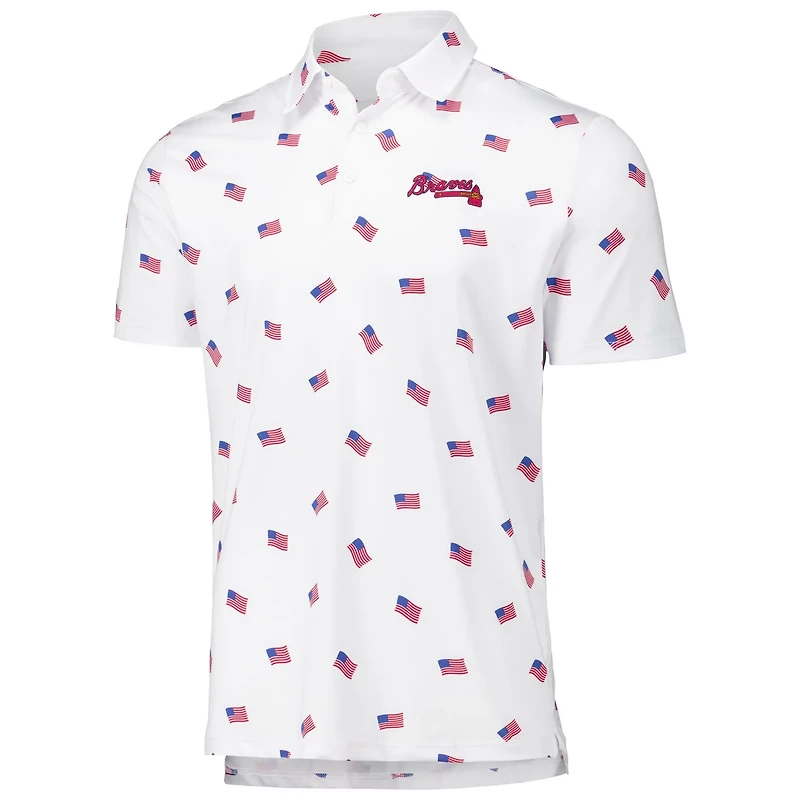 Antigua Atlanta Braves Americana Polo