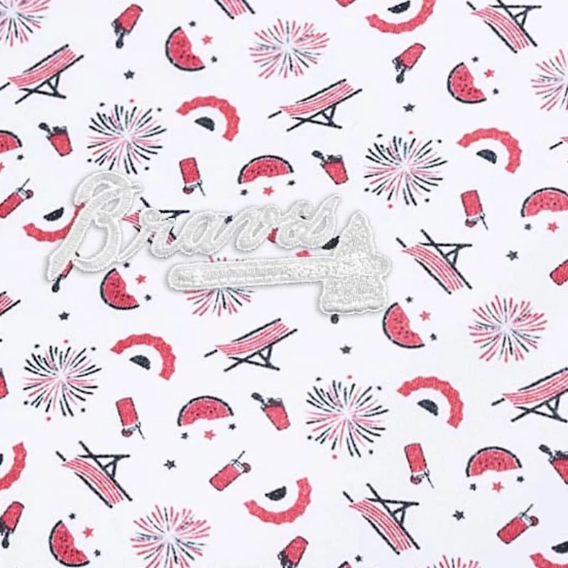 Antigua Atlanta Braves Independence Day Polo