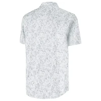 Antigua Atlanta Braves Lush Button-Up Shirt