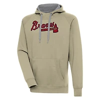 Antigua Atlanta Braves Victory Pullover Hoodie